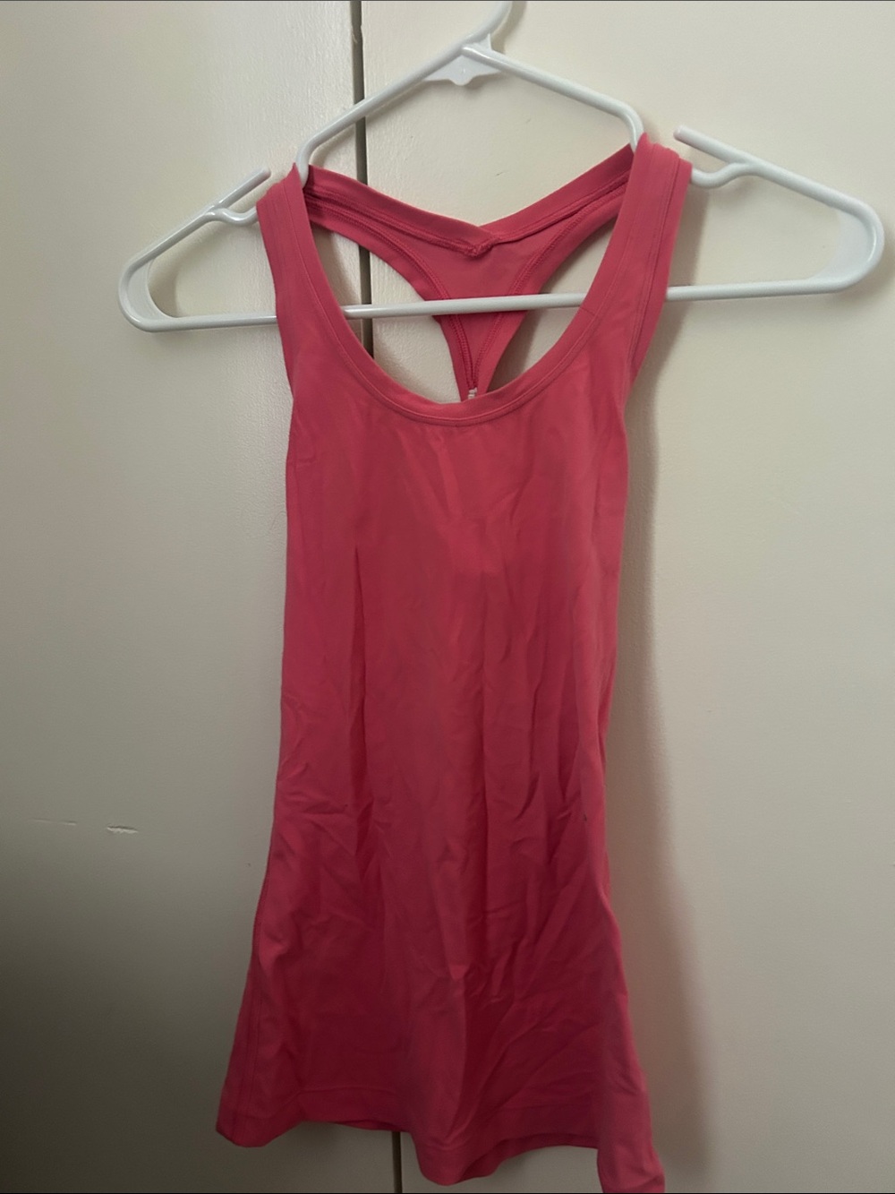 lululemon athletica Pink Nulu Cool Racerback Tank